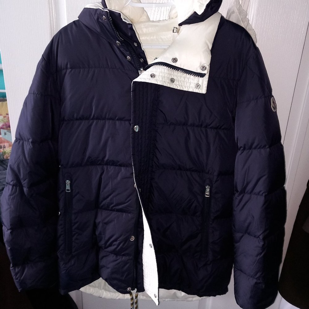 Moncler winter down jacket reversible